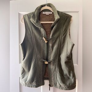 Olive Green Women's Vest